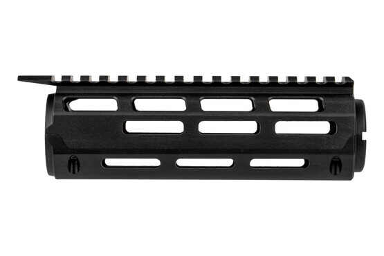GunTec USA Drop in M-LOK rail fits carbine gas systems and features a full length M1913 top rail